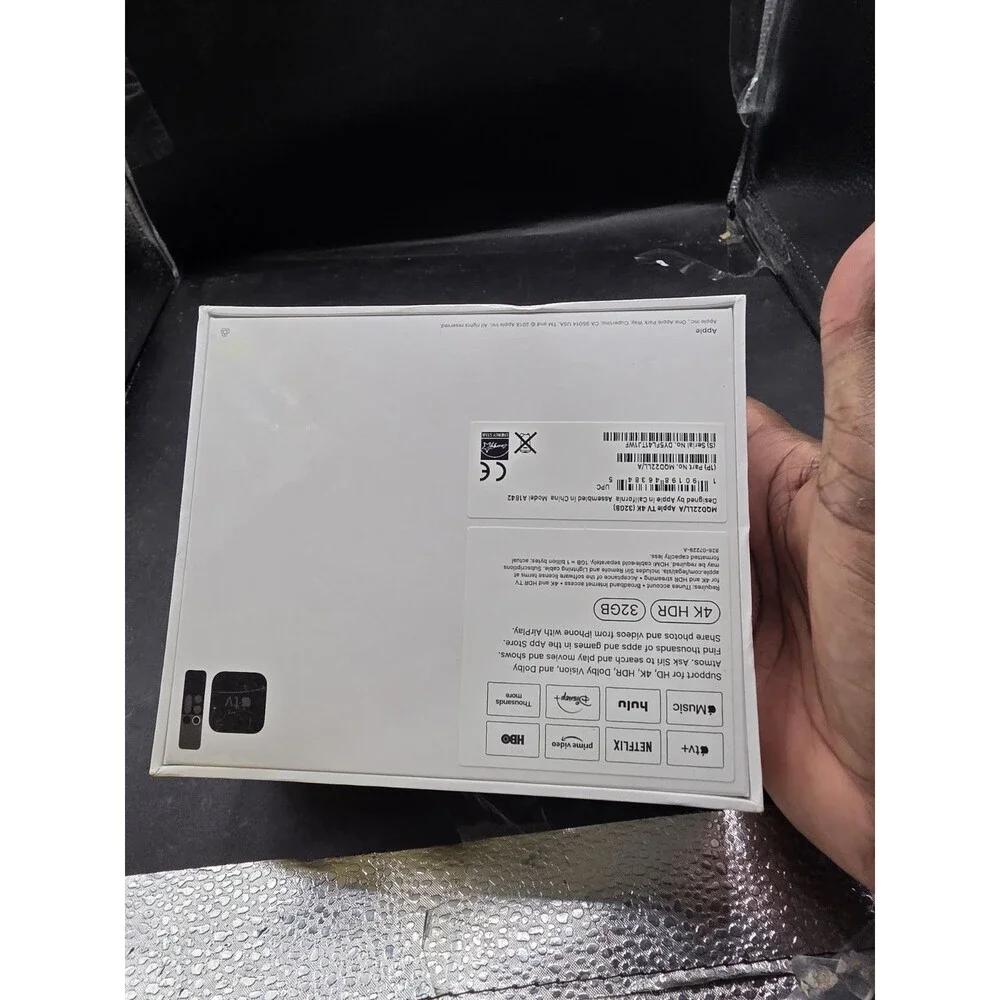 Apple TV 32GB 4K HD Media Streamer - Black Model A1842